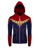 BRAND NEW WOMENS CAPTAIN MARVEL AVENGERS END GAME HOODIE JACKET - WORLDWIDE - $109.40 CAD