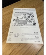The Three Stooges The Oulaws Is Coming Press Book Kit Movie Poster 1964 KG - $1,884.91 MXN