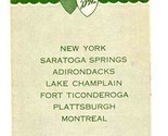 Delaware and Hudson Passenger Train Schedules 1962 Montreal Limited  - £9.33 GBP