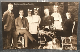 c1910 RPPC Saxony Royal Family Frederick Augustus III Real Photo Postcard - £7.56 GBP