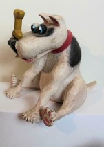 Fabulous Hand Made Dog with Bone 6&quot; Tall Resin - £12.52 GBP