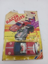 Vintage Die Cast Metal Racer Bots Sport Car Motorised Pull Back Action T... - $228.37 MXN