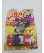 Vintage Die Cast Metal Racer Bots Sport Car Motorised Pull Back Action T... - $228.37 MXN