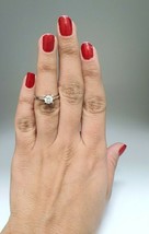 18ct White Gold Cubic Zirconia Ladies Solitaire Engagement Ring - $433.75