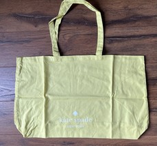 New Kate Spade Yellow Tote 25&quot; x 15&quot; XLarge Shopping Tote - $433.89 MXN