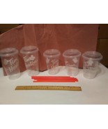 plastic Tim Hortons tumblers with straws - £14.93 GBP