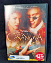 Casanova (DVD) Heath Ledger, Sienna Miller and Jeremy Irons - £4.99 GBP
