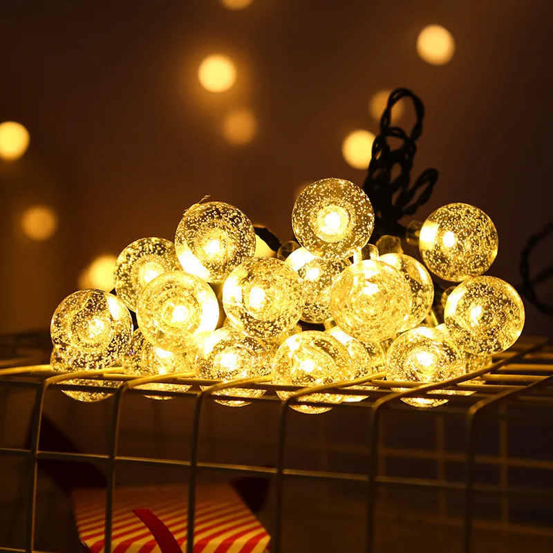 Outdoor Solar String Lights 20/30/50/100 LED light with 8 mode IP65 Waterproof S - £156.63 GBP
