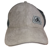 Cortana Agriscience Snapback Trucker Hat Cap Suede Mesh Back Adult Gray - $37.14