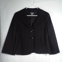 Ann Taylor Factory Womens Size 6 Blazer Jacket Black - £20.77 GBP