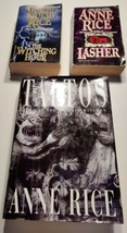 3 Anne Rice LIVES OF THE MAYFAIR WITCHES Trilogy Book Lot Taltos Lasher - £16.69 GBP