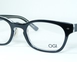 OGI 6002 106 BLACK /CRYSTAL EYEGLASSES GLASSES PLASTIC FRAME 50-20-145mm - $79.20