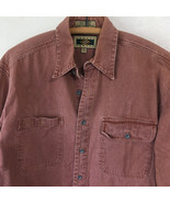 Vintage long sleeve heavy cotton single needle tailoring casual work sty... - €21,51 EUR