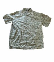 REDINGTON FISH ALL OVER PRINTED BUTTON DOWN SHIRT  Green MEN&#39;S SIZE XL - $13.99