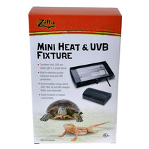 Zilla Mini Heat and UVB Reptile Fixture 1 count Zilla Mini Heat and UVB Reptile  - £51.73 GBP