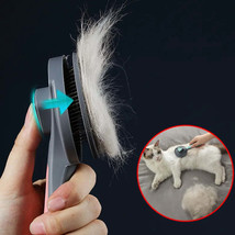 Kimpets Cat Comb Dog Hair Remover Brush Pet Grooming Slicker Needle Comb Removes - £20.90 GBP