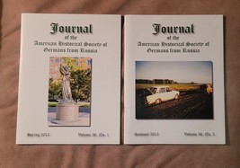 JOURNAL Germans From Russia Genealogy 2015 #1 &amp; #2 AHSGR 2 books Samara,... - £8.95 GBP
