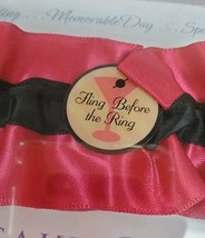 Bachelorette Party Garter "Fling Before The Ring" New In Box image 3