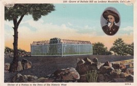 Grave Of Buffalo Bill Lookout Mountain Colorado CO Postcard D14 - £2.35 GBP