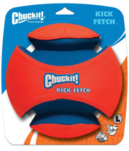Chuckit! Kick Fetch Ball Dog Toy Blue/Orange 1ea/LG - £45.06 GBP