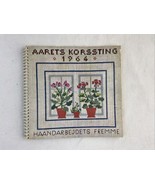 Haandarbejdets Fremme Calender 1964 Cross stitch Pattern Spiral Book - £59.57 GBP