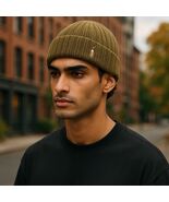 Polo Ralph Lauren Men&#39;s Skull Cap Beanie Winter Hat Olive Green O/S NWT $59 - $534.78 MXN