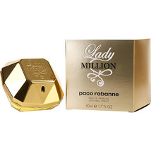 PACO RABANNE LADY MILLION by Paco Rabanne EAU DE PARFUM SPRAY 1.7 OZ - £68.06 GBP