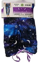 Ladies Joggers Sleep Pajama Pants with Pockets Moon and Stars Size XS (0... - £9.40 GBP