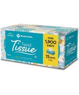 Member&#39;s Mark Facial Tissue 12 boxes 2 ply 1920 total ct hypoallergenic ... - $17.95