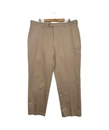 New Jos A Bank Pants Mens 42x30 Khaki Traveler Twill Chino Travelers Col... - $69.45 CAD