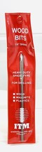 ITM I/4&quot; Shank Wood Drill Bit, Heavy-Duty Spade Type For Wood~Masonite~P... - £5.33 GBP