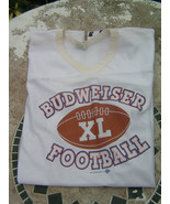 DA Athletic Budweiser Football Men&#39;s XL Athletic Jersey - £6.07 GBP