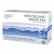 NEW Prince of Peace Organic White Tea 100ct - $15.70