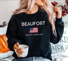 Beaufort South Carolina Flag sweatshirt, Beaufort United States Soft and Comfort - £33.36 GBP