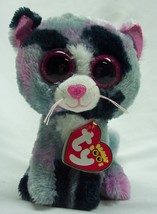 Ty Beanie Boos Big Eyed Lindi The Calico Cat 5&quot; Plush Stuffed Animal Toy New - £11.97 GBP