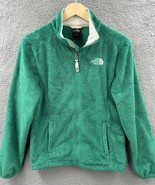 The North Face Women’s Green Jacket Full Zip Long Sleeve Fuzzy Fleece Si... - $374.40 MXN