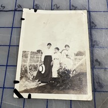 Antique Photograph Three Women Kerrville Texas Kerr County 1919 Named On... - $127.43 MXN