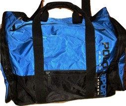 Ralph Lauren Polo Sport Royal Blue & Black Duffle Bag Gym Overnight Carry-on - $29.67