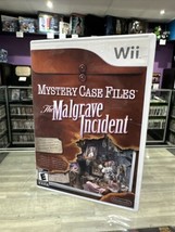 Mystery Case Files: The Malgrave Incident (Nintendo Wii, 2011) Complete Tested! - £8.12 GBP