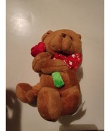 Best Made Toys Plush Teddy Bear Holding Rose Love Stuffed Animal - £12.93 GBP