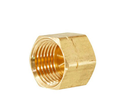 Lot of 2 Everbilt 1/2 in. OD Compression Brass Cap Fitting LFA-205 - $19.99