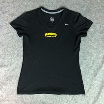 Baylor Bears Womens Shirt Small Nike Black Gold Tee Short Sleeve NCAA Equestrian - $18.98