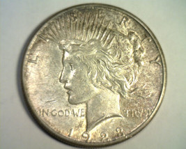 1923-S Peace Silver Dollar Choice About Uncirculated+ Toned Ch Au+ Toned Orig. - £68.36 GBP