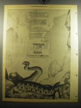 1975 Yes Relayer Album Ad - Snakes are coiled upon the granite - £14.77 GBP