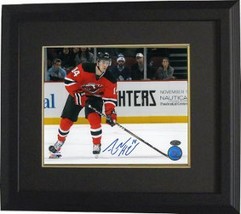 Adam Henrique signed New Jersey Devils 8x10 Photo Custom Framed horizontal - £61.31 GBP