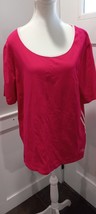 Liz &amp; Me Sport Women Short Sleeve Top Shirt Sizr 1X 18/20 - $14.99