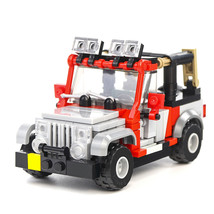 J-u-ra-ssic P-a-r-k Staff J-e-e-p SUV Cars Building Toys Sets &amp; Packs 212 Pieces - £13.82 GBP