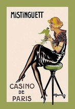 Mistinguett - Casino de Paris by Charles Gesmar - Art Print - £17.30 GBP+