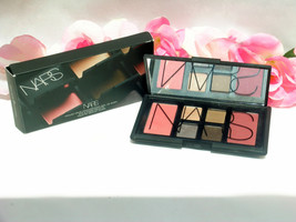 New NARS 4 Eyeshadow &amp; 2 Blush Eye &amp; Cheek Palette # 9986 6 Shades Deep Throat - £30.46 GBP