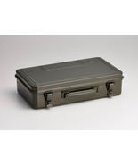 TOYO STEEL Tool Box Trunk Shape T-360 Moss Green Made in Japan - $108.45 CAD